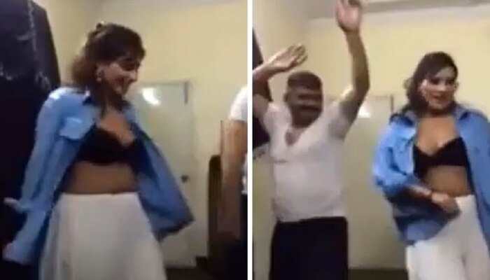 Viral Video : SHO चा महिला कॉन्स्टेबलसोबत अश्लील डान्स व्हायरल