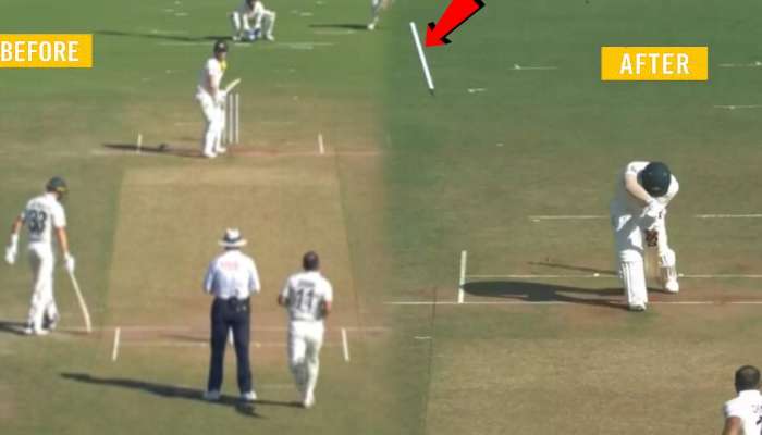 Shami bowled Warner Video: काही कळण्याआधीच Off Stump हवेत! शमीने केली वॉर्नरची दांडी गूल; गावस्कर-शास्त्री भारावले