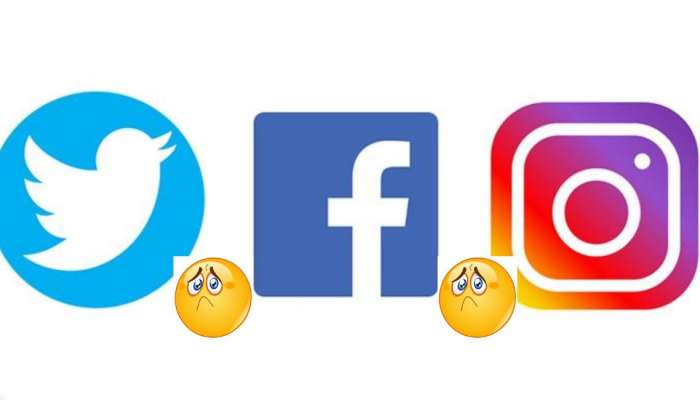 Twitter, Facebook Instagram डाऊन, लॉगिन करताना येत आहे अडचण