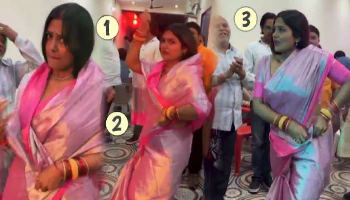 Desi Bhabhi Dance Viral Video: &#039;मेरे हजबंड मुझको प्यार नही करते&#039; गाण्यावर ती अशी काही नाचली की पाहणारे झाले थक्क