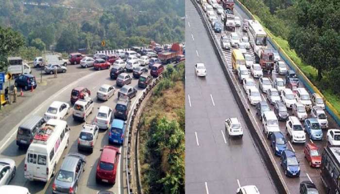 Mumbai Pune Expressway : मुंबई - पुणे एक्स्प्रेस वेने आज प्रवासाला निघण्याआधी ही बातमी वाचा
