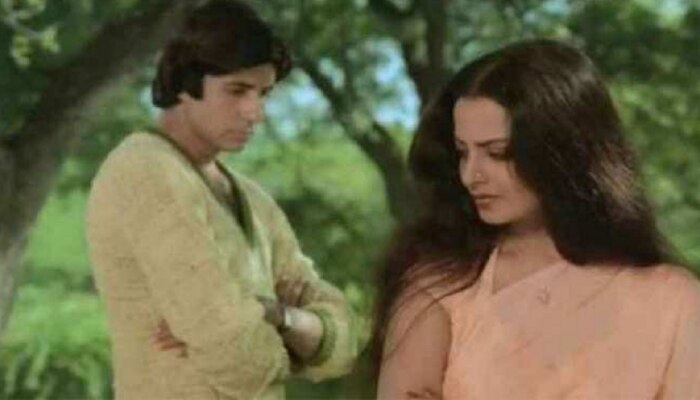 Rekha Love Story :  बिग बीच नव्हे, &#039;या&#039; अभिनेत्यावरही होता रेखा यांचा जीव; पाहा कोणी समोर आणलं नाव