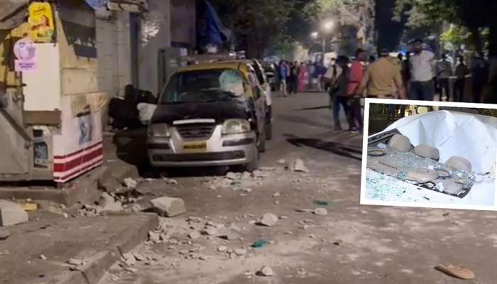अरे बापरे! टपरीवर चहा घेतानाच 42 व्या मजल्यावरुन अंगावर कोसळले भले मोठे दगड, अंगावर शहारे आणणारी घटना