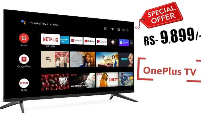 OnePlus TV for Rs 9899: वनप्लसचा 40 inch Smart TV केवळ 9899 रुपयांना; जाणून घ्या Offer