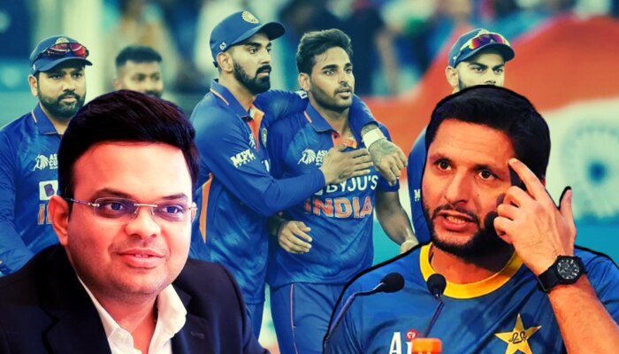 IND vs PAK: &#039;भारत डोळे दाखवत असेल तर...&#039;, BCCI वर बोलताना Shahid Afridi ला झाली उपरती!