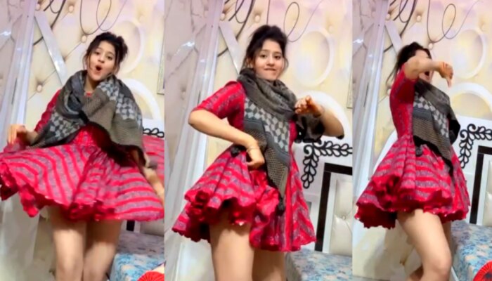 Anjali Arora च्या  Dance Video ने इंटरनेटवर लावली आग, एवढ्या छोट्या ड्रेसमध्ये नाचलीये की...