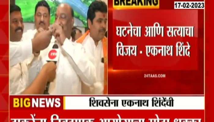 Real Shiv Sena who realized this, truth won - see Sandipan Bhumre's reaction
