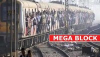 मध्य रेल्वेच्या मेन लाइनबरोबरच, हार्बरवरील वाहतूक व्यवस्थेत Mega Block मुळे मोठा बदल