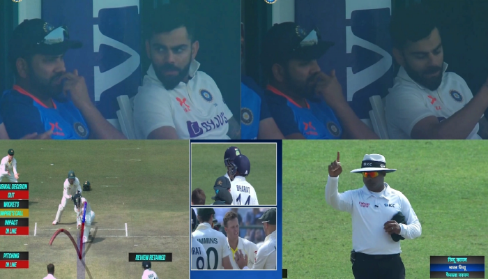 Virat Kohli : संतापलेल्या विराटला Rohit Sharma ने केलं शांत; ड्रेसिंग रूममधील व्हिडीओ व्हायरल