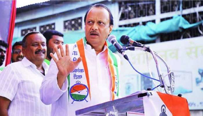 Ajit Pawar :  अनाथांचा नाथ एकनाथ... अजित पवार यांच्या रॅलीमध्ये वाजले मुख्यमंत्री एकनाथ शिंदे यांचे गाणं