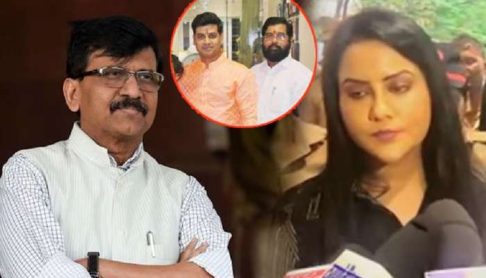 &quot;मी एवढेच सांगेन की...&quot;; CM च्या मुलाने आपली सुपारी दिल्याच्या राऊतांच्या दाव्यावरुन अमृता फडणवीसांचा टोला