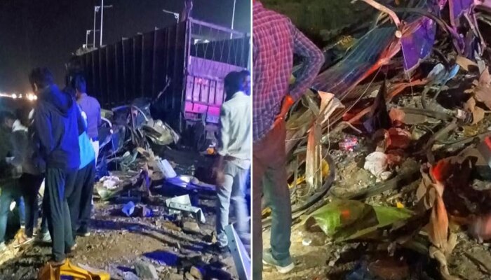 Madhya Pradesh Bus Accident : भरधाव ट्रकची जोरदार धडक; बस अपघातात 13 जणांचा मृत्यू तर 39 जण जखमी