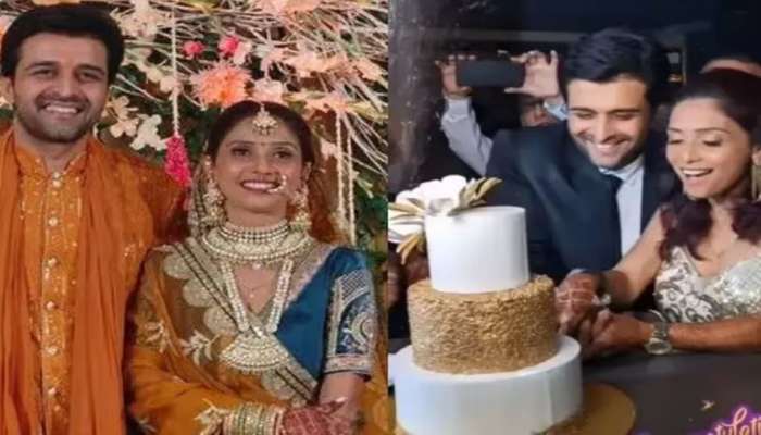 Sachin Shroff Wedding:  सचिन श्रॉफ अडकला लग्नबंधनात, बबितासह अंजलींनी लावली खास हजेरी  