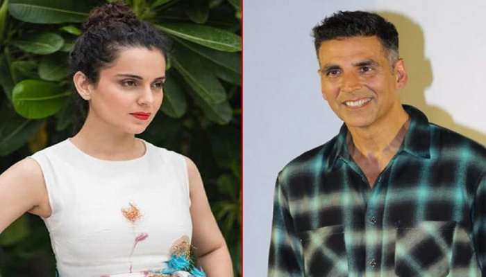 Kangana Ranaut च्या निशाण्यावर आता अक्षय कुमार म्हणाली, 'फ्लॉप...'