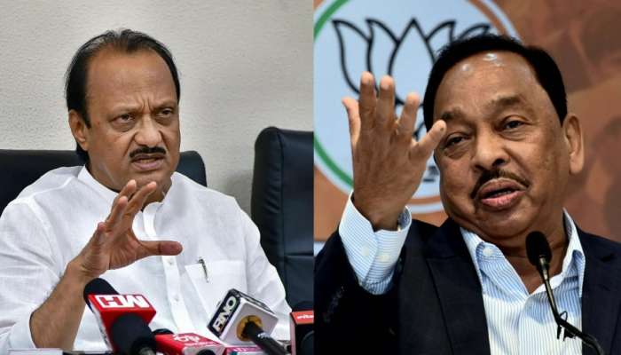 Ajit Pawar on Narayan Rane: घड्याळ की कमळ? कोणाचं पारडं ठरणार जड? अजित पवारांनी स्वीकारलं नारायण राणेंचं आव्हान