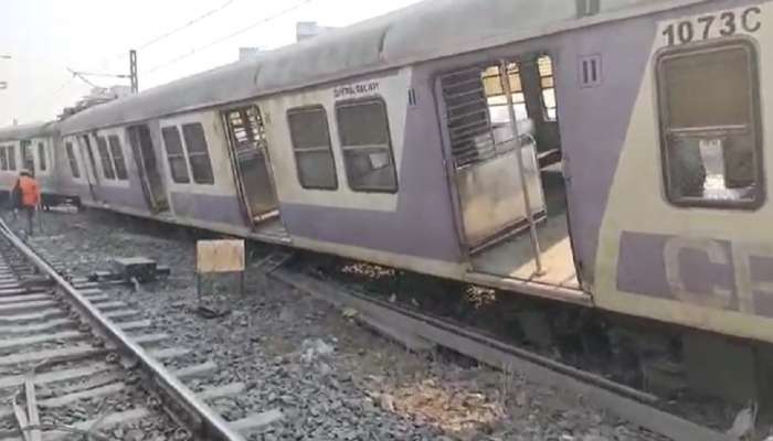 Mumbai Local News : लोकलला अपघात, रेल्वे वाहतूक विस्कळीत 