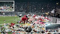 अन् प्रेक्षकांनी मैदानात Soft Toys चा खच पाडला, कारण समजल्यानंतर डोळ्यात पाणी येईल