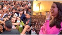'10 रुपये की पेप्सी, श्रद्धा कपूर से*सी; स्टेजवरच Shraddha Kapoor झाली शॉक