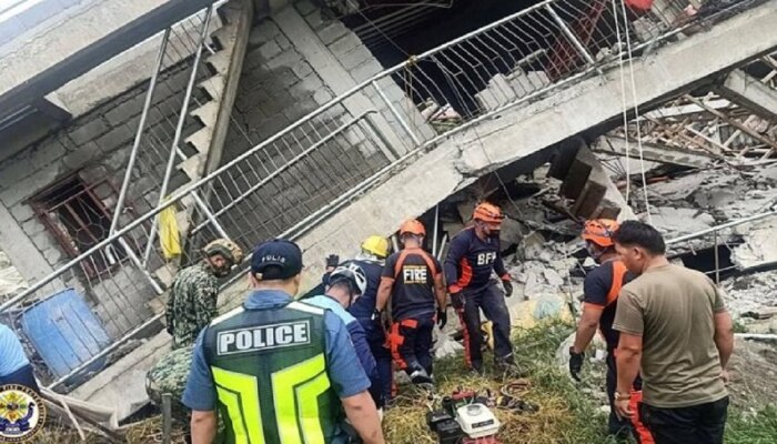 Philippines Earthquake : तुर्कीमागोमाग फिलिपीन्समध्ये मोठा भूकंप; नुकसानाचा आकडा धास्तावणारा 