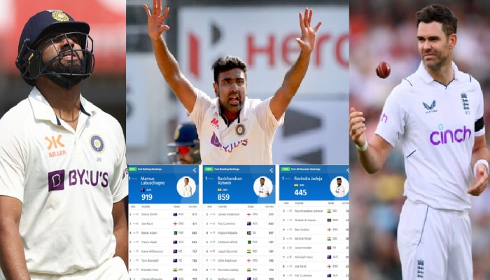 ICC Test Rankings : टेस्ट रँकिंगमध्ये दोन खेळाडू बनले नंबर-1; रोहित शर्मा आणि बुमराहचं मोठं नुकसान