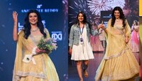मृत्यूच्या दारातून परतलेल्या Sushmita Sen च्या रॅम्प वॉकनं जिंकली चाहत्यांची मनं!
