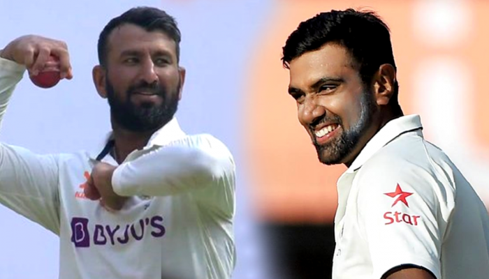 IND vs AUS: LIVE सामन्यात Pujara ची अतरंगी बॉलिंग, लोकांना शेन वॉर्न आठवला, तर Ashwin म्हणतोय...