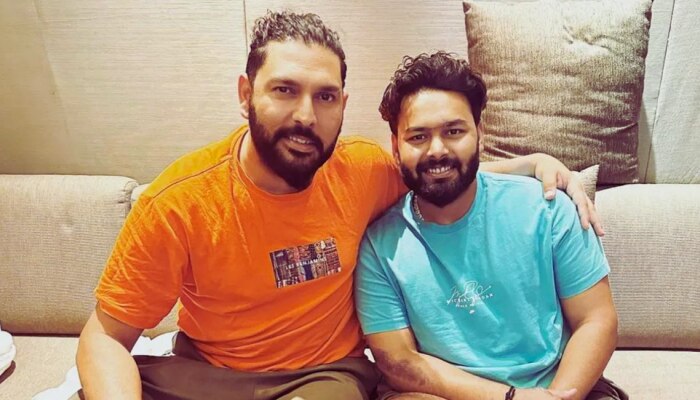 Yuvraj Singh Meet Rishabh Pant: सिक्सर किंग पंतच्या भेटीला; कॅन्सर फायटर युवीने दिला &#039;तो&#039; मोलाचा सल्ला!