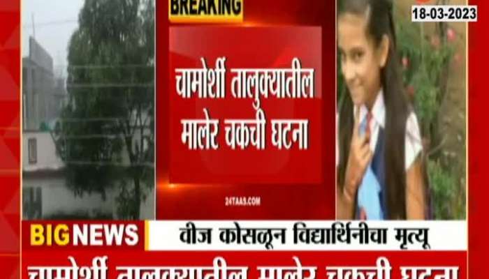 Student dies due to lightning strike in Gadchiroli