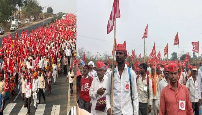 Farmer Long March: महाराष्ट्र सरकारकडून 70 टक्के मागण्या मान्य, शेतकरी मोर्चा स्थगित केल्याचे गावितांची घोषणा