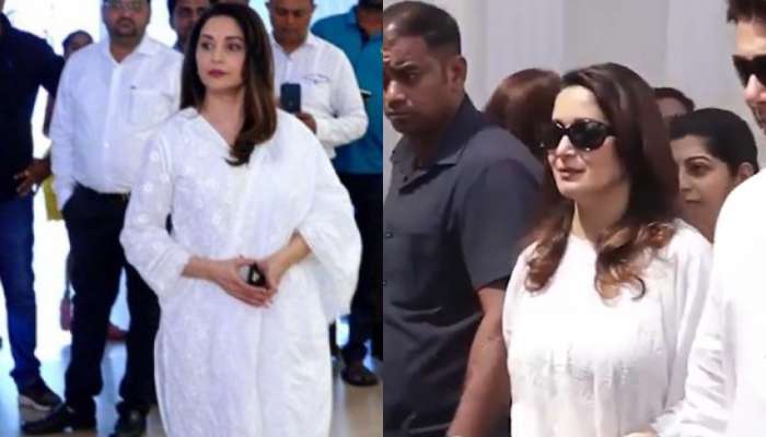 Madhuri Dixit Troll : माधुरी तुला हे शोभतं का? आईच्या शोकसभेत मेकअप केल्यामुळे धक् धक् गर्ल ट्रोल