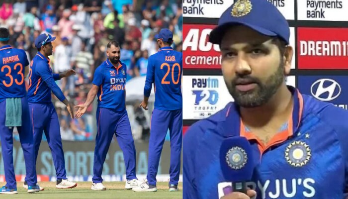 Rohit sharma : माझी विकेट गेल्यानंतर...; स्वतःवर नाही तर &#039;या&#039; खेळाडूंवर रोहितने फोडलं पराभवाचं खापर