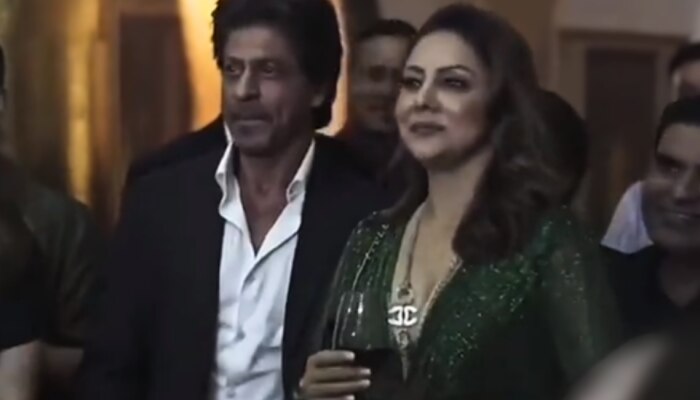 Shah rukh Khan: शाहरुख खानसोबत गौरी खानने लगावले ठुमके; Aalana Pandey च्या लग्नातील INSIDE VIDEO व्हायरल!