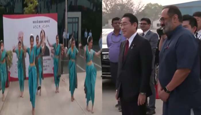 Video : असं काय करता दाजी... मराठमोळ्या लावणीने जपानच्या पंतप्रधानांचे भारतात स्वागत