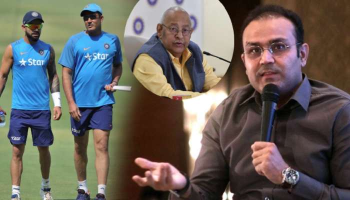 Virender Sehwag चा प्रशिक्षक पदाबद्दल मोठा खुलासा! म्हणाला, &quot;अनिल कुंबळे आणि विराट कोहली...&quot;