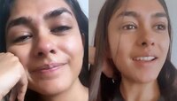 'कालचा दिवस कठीण होता, पण आज...', Mrunal Thakur नं रडत फोटो केला शेअर