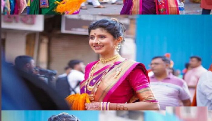 Gudi Padwa 2023 ankita walawalkar aka konkanhearted girls girgaon shobhayatra look 