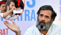 Rahul Gandhi Disqualified : 10 वर्षांपूर्वी खरंच राहुल गांधी यांनी 'तो' कागद फाडला?