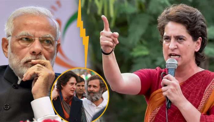 Priyanka Gandhi Slammed Modi: &quot;तुमच्यासारख्या भित्र्या सत्तालोभ्यांसमोर...&quot;; भावाची खासदारी गेल्याने प्रियंका गांधींचा थेट मोदींवर हल्लाबोल