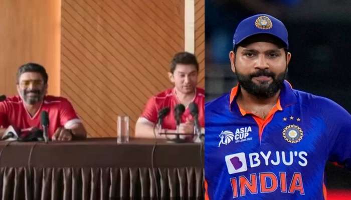 Rohit Sharma : रोहित शर्माने उडवली आमिर खानची खिल्ली, म्हणाला &#039;...कोणीही हिटमॅन बनत नाही&#039;