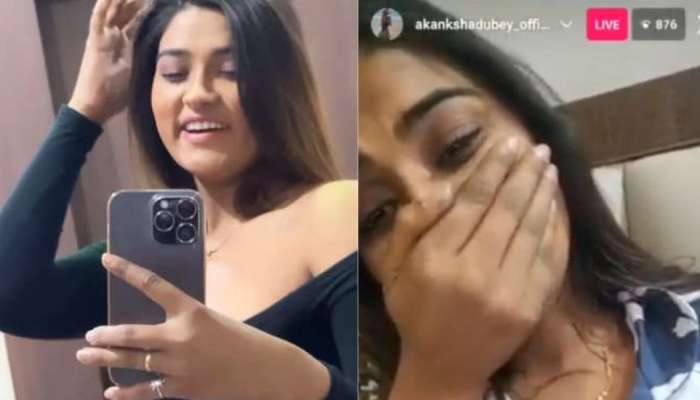 स्वत:ला संपवण्याआधी केलेल्या इन्स्टाग्राम लाइव्हमध्ये Akanksha Dubey सतत रडत होती, व्हिडीओ तुफान व्हायरल
