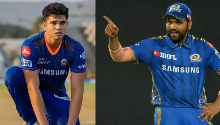 IPL 2023 : यंदा Arjun Tendulkar चा डेब्यू होणार? कर्णधार रोहित शर्माने स्पष्टच सांगितलं