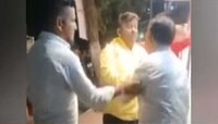 ठाण्यात राडा, शिंदे गटाच्या कार्यकर्त्यांकडून काँग्रेस पदाधिकाऱ्याला चोप