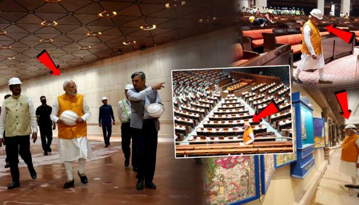Modi Surprise Visit To Central Vista: नव्या संसद भवनाचे भव्यदिव्य रुप पाहून डोळे दिपतील! PM मोदी Surprise Visit ला आले अन्...