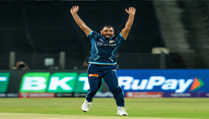 IPL 2023: मोहम्मद शमीने घेतला क्लीन बोल्ड, पहिल्याच सामन्यात नावावर मोठा रेकॉर्ड