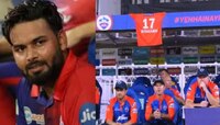 IPL 2023 : दिल्लीला सपोर्ट करायला स्टेडियममध्ये पोहोचला Rishabh Pant; फोटो व्हायरल