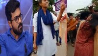 Video : राम चरणसाठी कॉलेजमधल्या मुलींची तुफान हाणमारी; ओढले एकमेकांचे केस