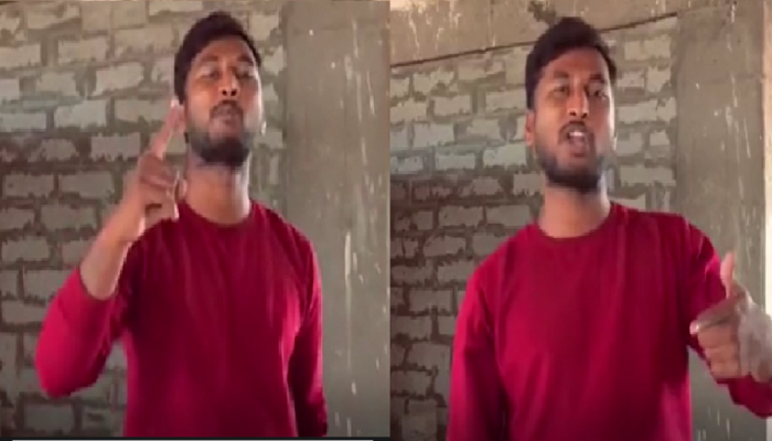 '50 खोके घेऊन चोर आले...' रॅप साँग म्हणणाऱ्याला पोलिसांकडून अटक