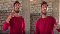 '50 खोके घेऊन चोर आले...' रॅप साँग म्हणणाऱ्याला पोलिसांकडून अटक
