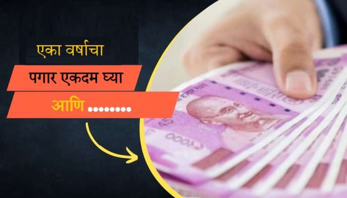 Salary : असं कोण करतं? कंपनीने कर्मचाऱ्यांसाठी दिली मोठी ऑफर, वर्षाचा पगार एकदम घ्या, पण एका अटीवर