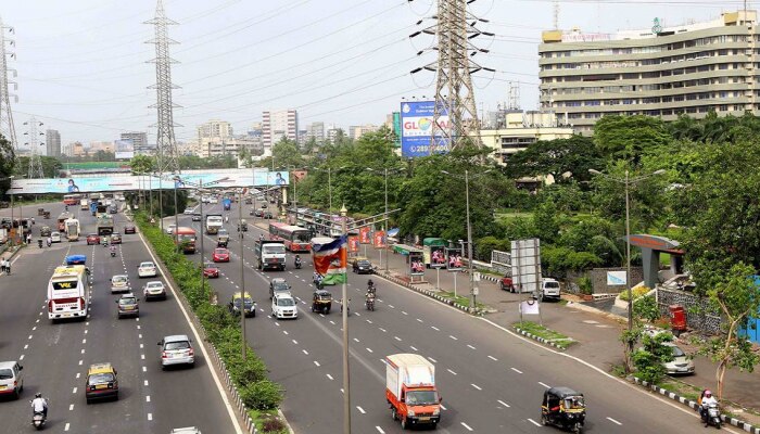 मुंबई ते ठाणे प्रवास आता सिग्नल फ्री, मुख्यमंत्र्यांच्या हस्ते वाहतूक सुधारणा प्रकल्पाचं लोकार्पण